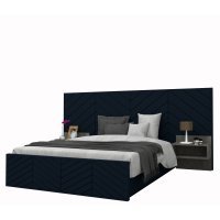 Pat Tapitat LUXURY 180 fara noptiere, Kronos 09 Pat Tapitat LUXURY 180 fara noptiere, Kronos 09